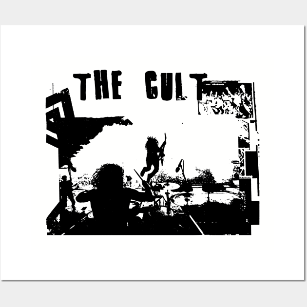 the cult live on saburay Wall Art by sneaky geek studio